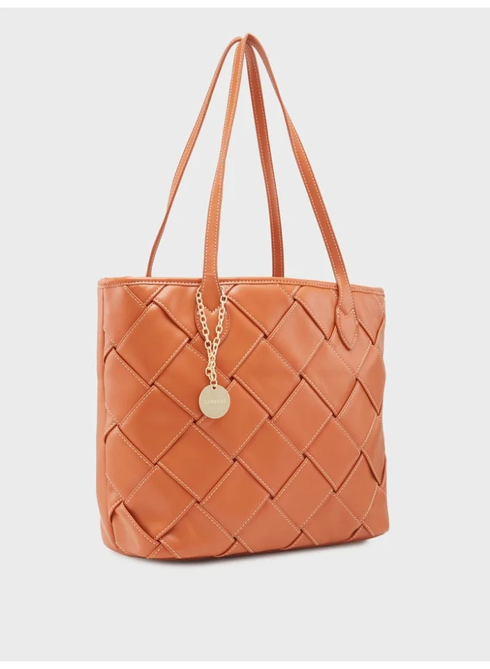 CAPRESE GYPSY TOTE MEDIUM TAN