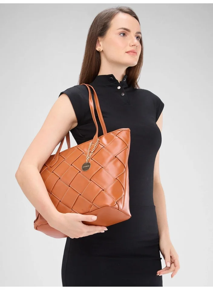 CAPRESE GYPSY TOTE MEDIUM TAN