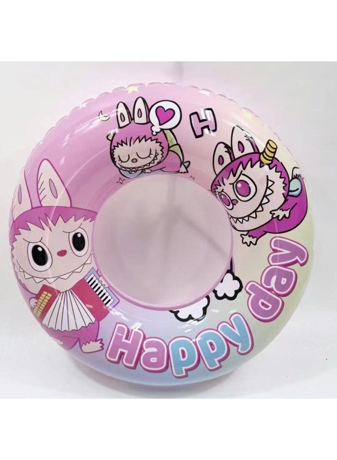 Underarm Swimming Ring Children 0-3-6-10 Years Old Swimming Ring Adult Female Adult Extra Large Thick-Outer Diameter After Inflation:80#(suitable For 10-15 Years Old)-Inside Diameter After Inflation