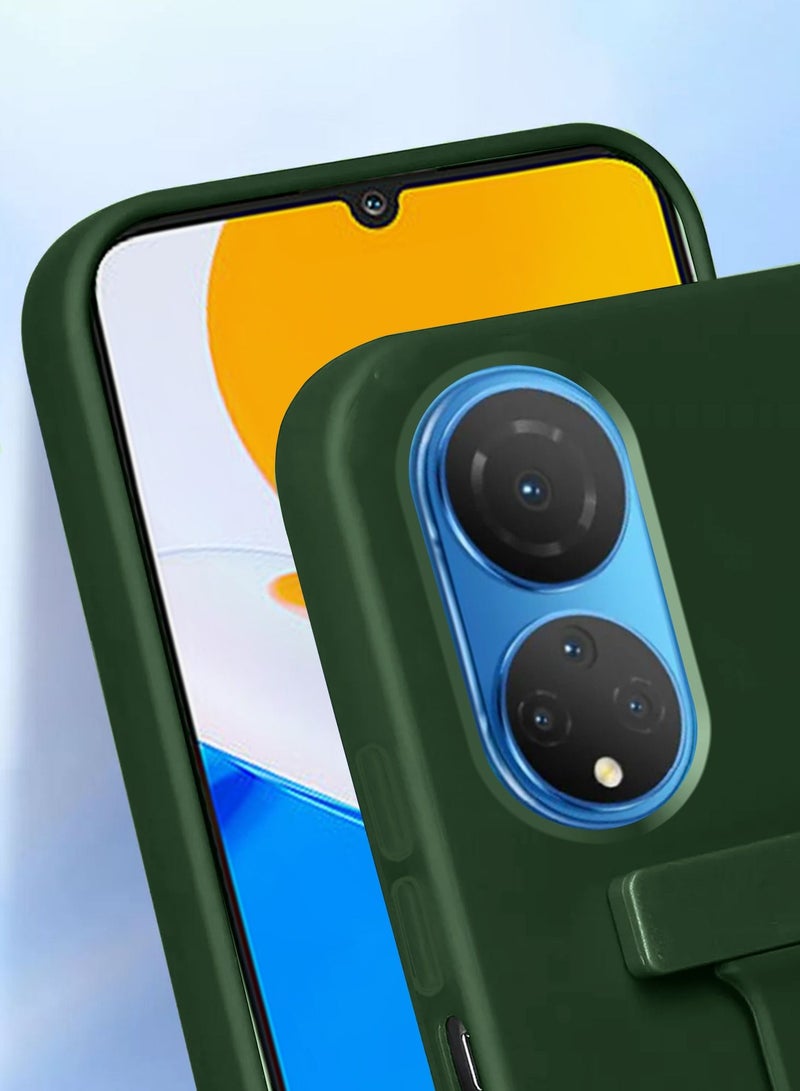 Wtech Hand Grip Case Cover For Honor X7 Dark Green - Image 3