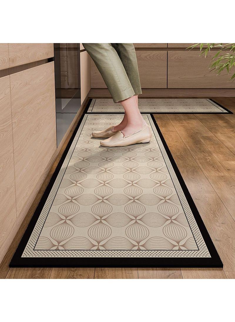Y&D European Style Classical Style Kitchen Long Absorbent Floor Mat Non-Slip Floor Mat Easy-Dry Drop-Resistant Diatom Mud Floor Mat-40*60cm  - Image 1