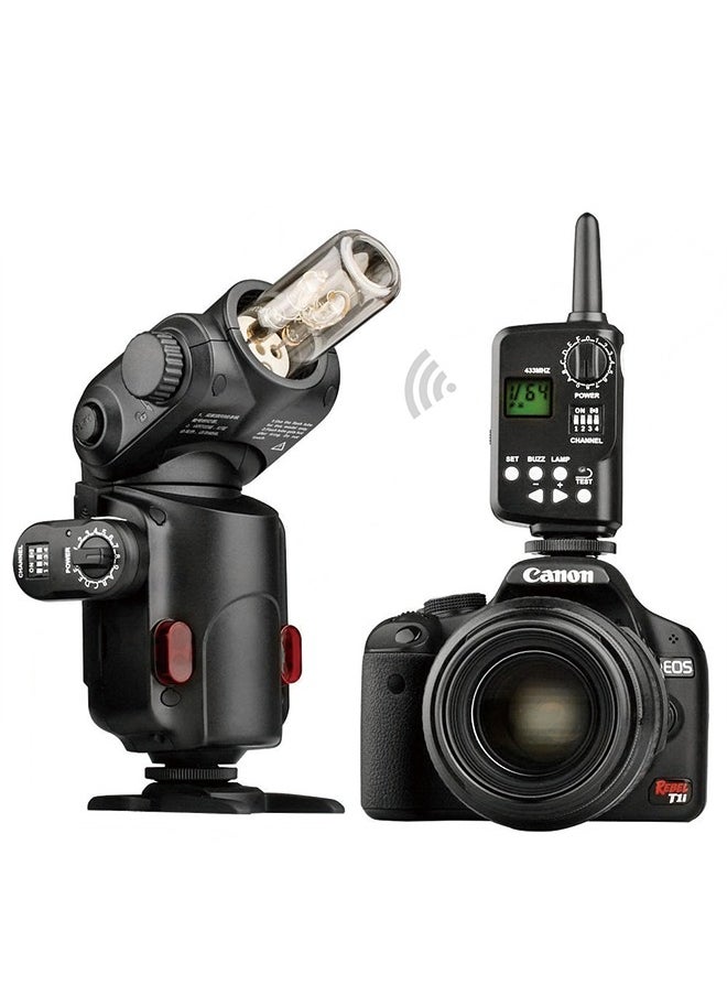 جودوكس - GODOX FT-16 TTL مشغل فلاش لاسلكي 433 ميجا هرتز 16 قناة مع جهاز استقبال AD180، AD360 Speedlite، SK/GT/GS/DE/DP سلسلة ستوديو ستروب لايت - Image 1
