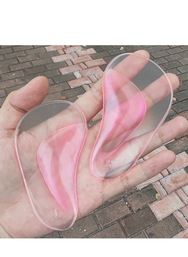 QZ Arch Support Pads For The Soles Of The Feet, Anti-Slip, Inward-Facing Correction, Half-Pad, Foot Valgus, Flat Foot Correction Insoles - Image 1
