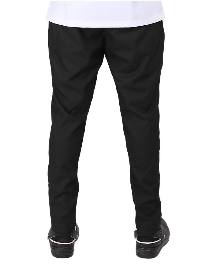 YANEK - Chef Trousers Unisex Chef Pants with Elastic Waist & Drawstring - Image 1