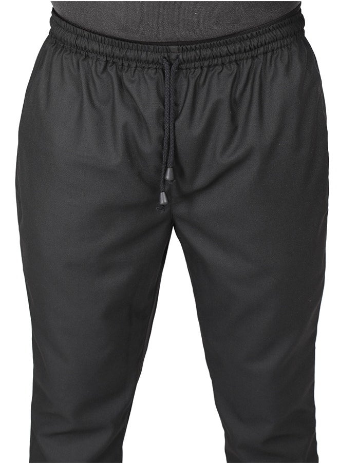 YANEK - Chef Trousers Unisex Chef Pants with Elastic Waist & Drawstring - Image 1