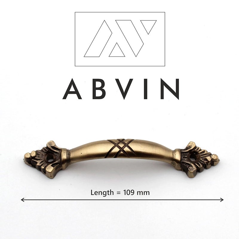 ABVIN ABVIN Premium Vintage Solid Brass Bar Handles Modern Gold Cabinet Hardware Furniture Pulls for Doors Cabinets Cupboards Drawers 43 inch  - Image 2