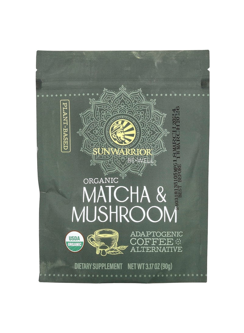 Organic Matcha & Mushroom, 3.17 oz (90 g)