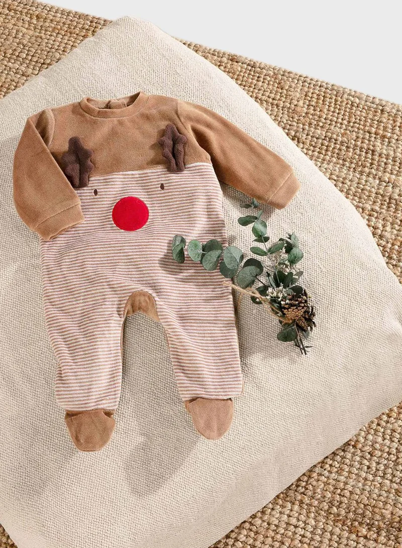 Zippy Infant Reindeer Onesie
