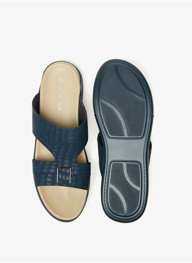 Le Confort Men's Textured Slip-On Sandals
