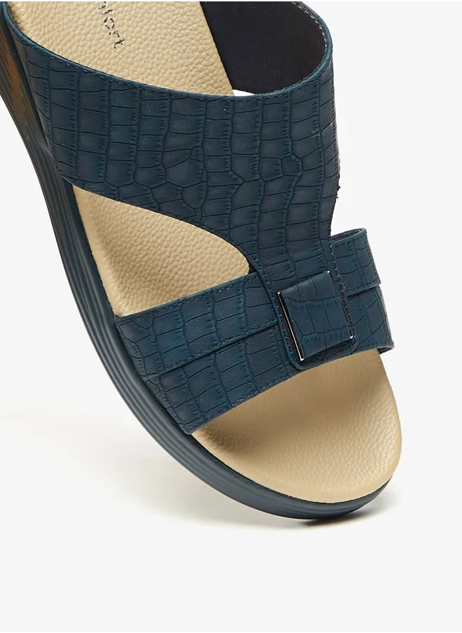 Le Confort Men's Textured Slip-On Sandals