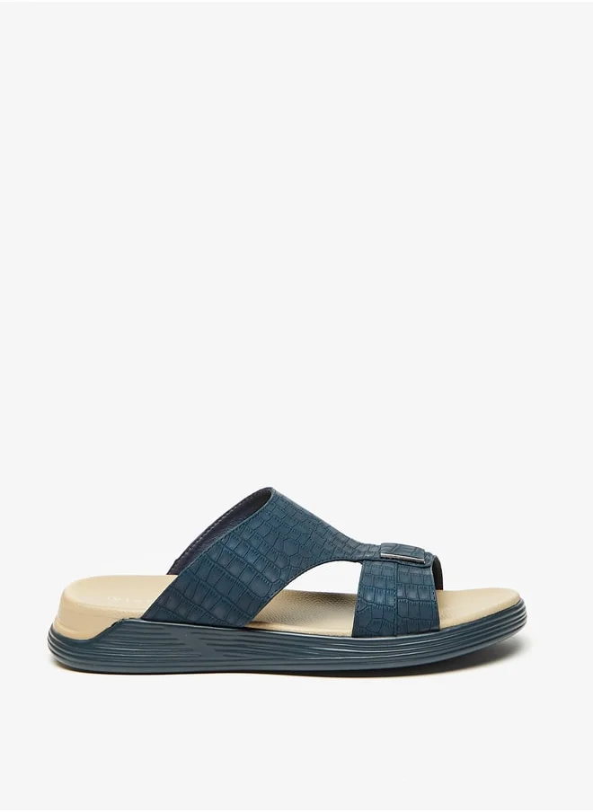 Le Confort Men's Textured Slip-On Sandals