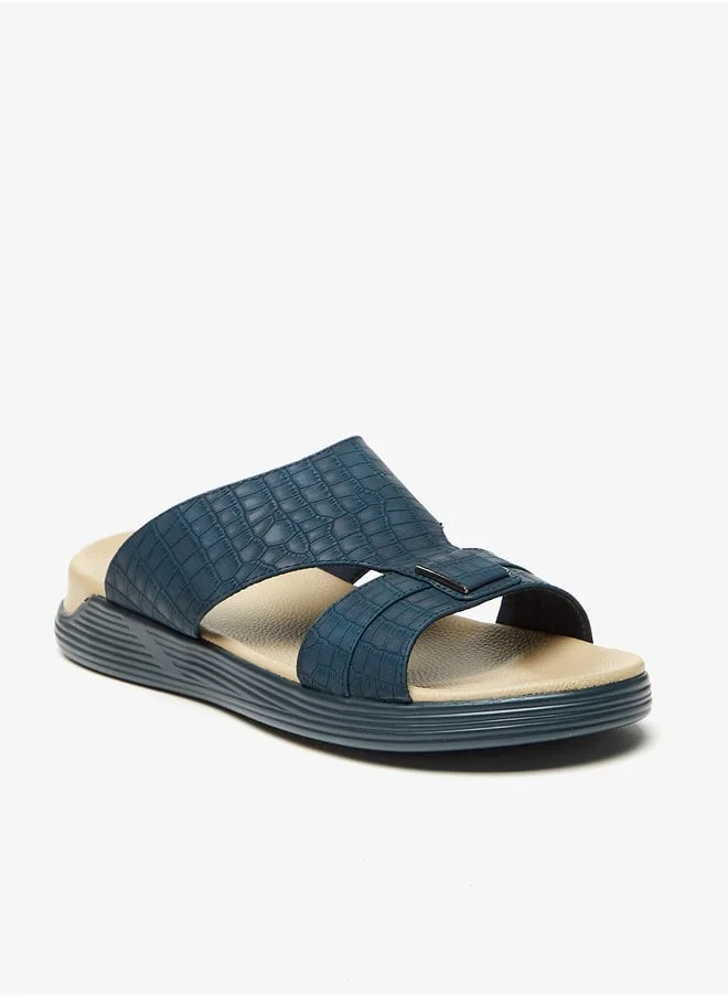 Le Confort Men's Textured Slip-On Sandals