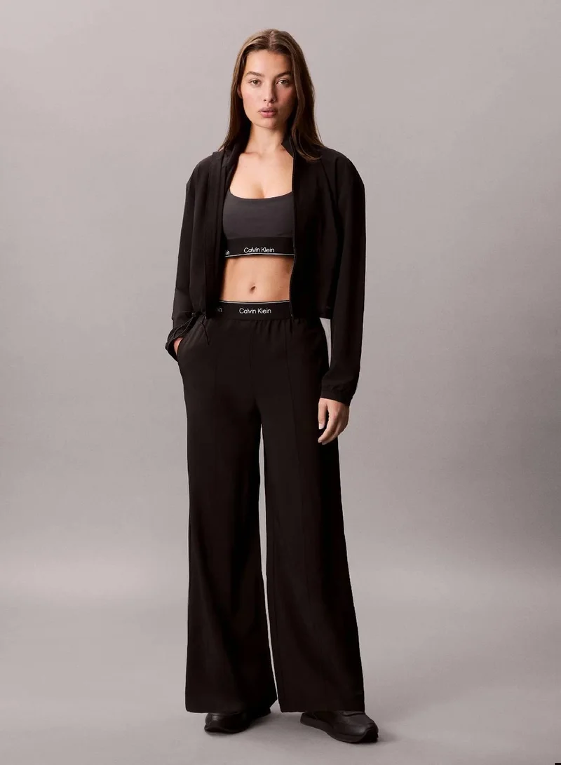 Performance Wide Leg Tracksuit Bottoms