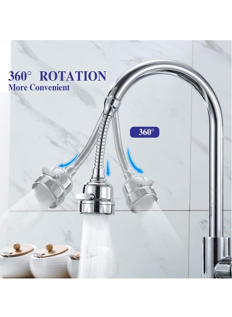 360 Degree Rotating Kitchen Faucet Sprayer Attachment, Specially Designed to Reduce Splashing and Save Water, Comes with Universal Adapter for Easy Installation  - Image 5