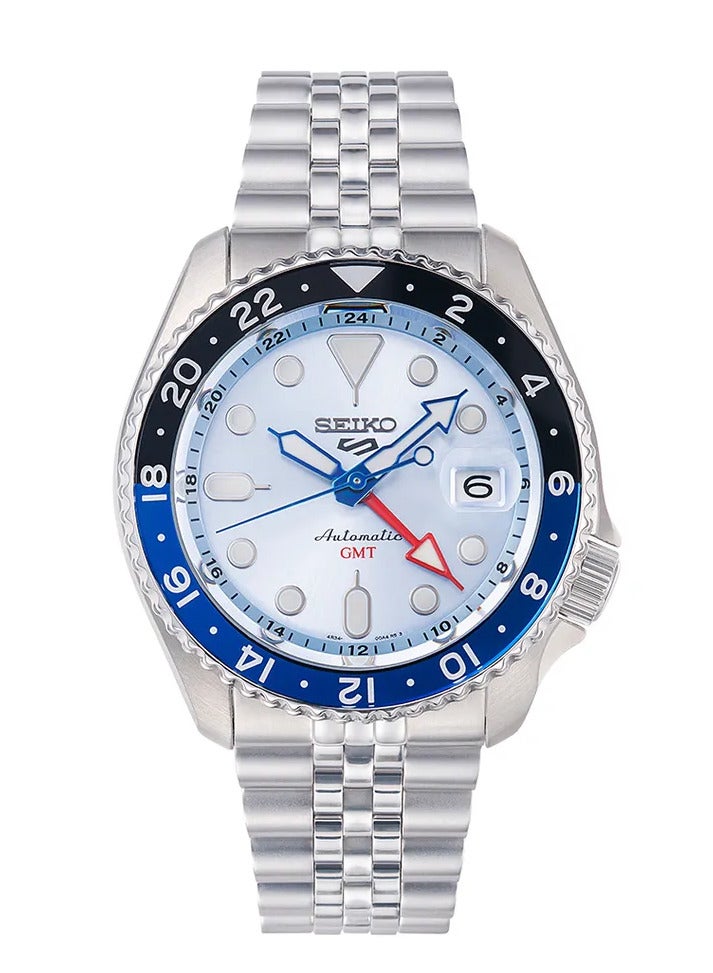 Seiko GMT Thong Sia Exclusive Sky Blue Dial Watch SSK029K1 - Image 1