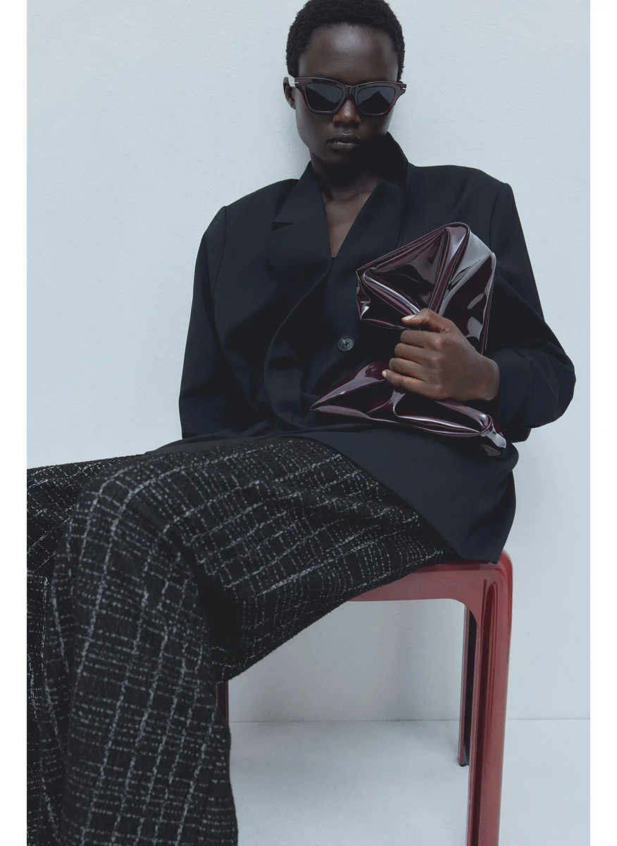 H&M Bouclé-Jersey Trousers
