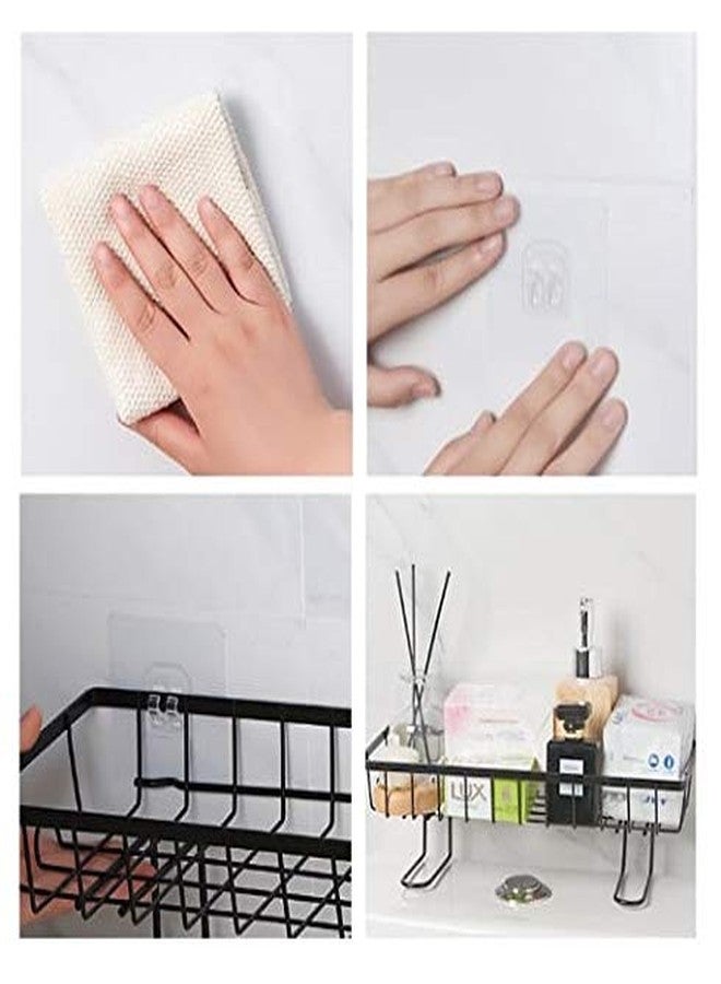 Dayish 1 Pack GI Metal Bathroom Towel Hanger Hanging Hook Rail/Kitchen Utensil Hanger Hooks Rail Rack with Magic Sticker for All Bathroom-Kitchen Accessories No Drill - Image 4