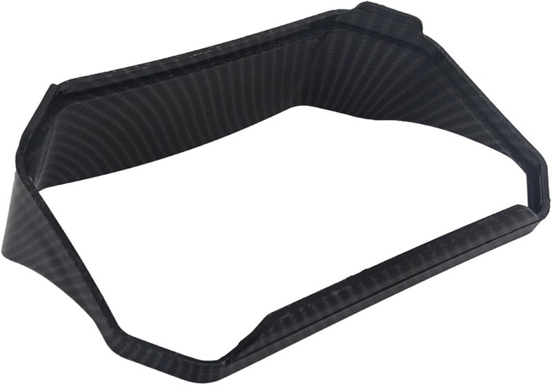 Vuzmode Carbon Look Motorcycle Dashboard Protector - Image 1