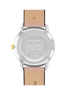 COACH Women's Analog Round Shape Leather Wrist Watch 14504199 - 36 Mm  - Image 3