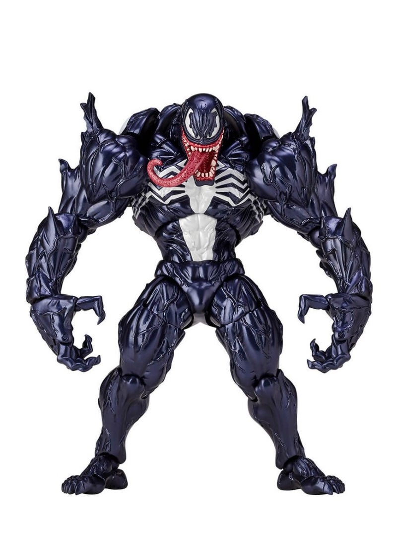 HALAMODO Legends Series Venom Figure, Black Venom Action Figure with Base, Super Collectible Model Statue Figure Toy  - Image 1