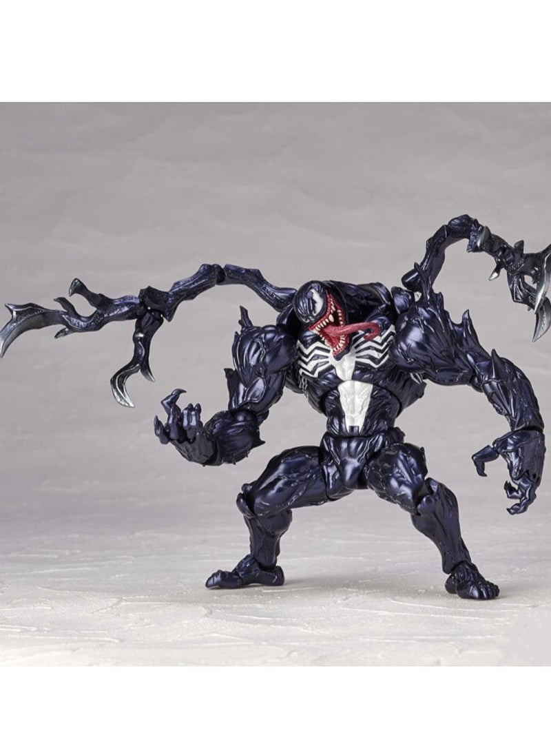 HALAMODO Legends Series Venom Figure, Black Venom Action Figure with Base, Super Collectible Model Statue Figure Toy  - Image 5