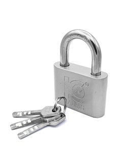 KADRIS Heavy-Duty Security Padlock Long HA-1821, Weather-Resistant in Heavy Duty steel Lock 60 MM - Padlock  shackle with Keys for Sheds, Storage Unit, School, Gym Locker, Fence, Toolbox, Hasp Storage  - Image 1