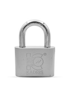 KADRIS Heavy-Duty Security Padlock Long HA-1821, Weather-Resistant in Heavy Duty steel Lock 60 MM - Padlock  shackle with Keys for Sheds, Storage Unit, School, Gym Locker, Fence, Toolbox, Hasp Storage  - Image 2