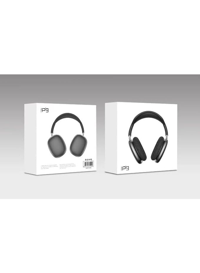 P9 Wireless Bluetooth Sports Headphones with Mic for Calls - Anti-Drop Design, Soft and Comfortable Ear Cushions, Volume Control Buttons, Perfect for Running & Workout - Image 4