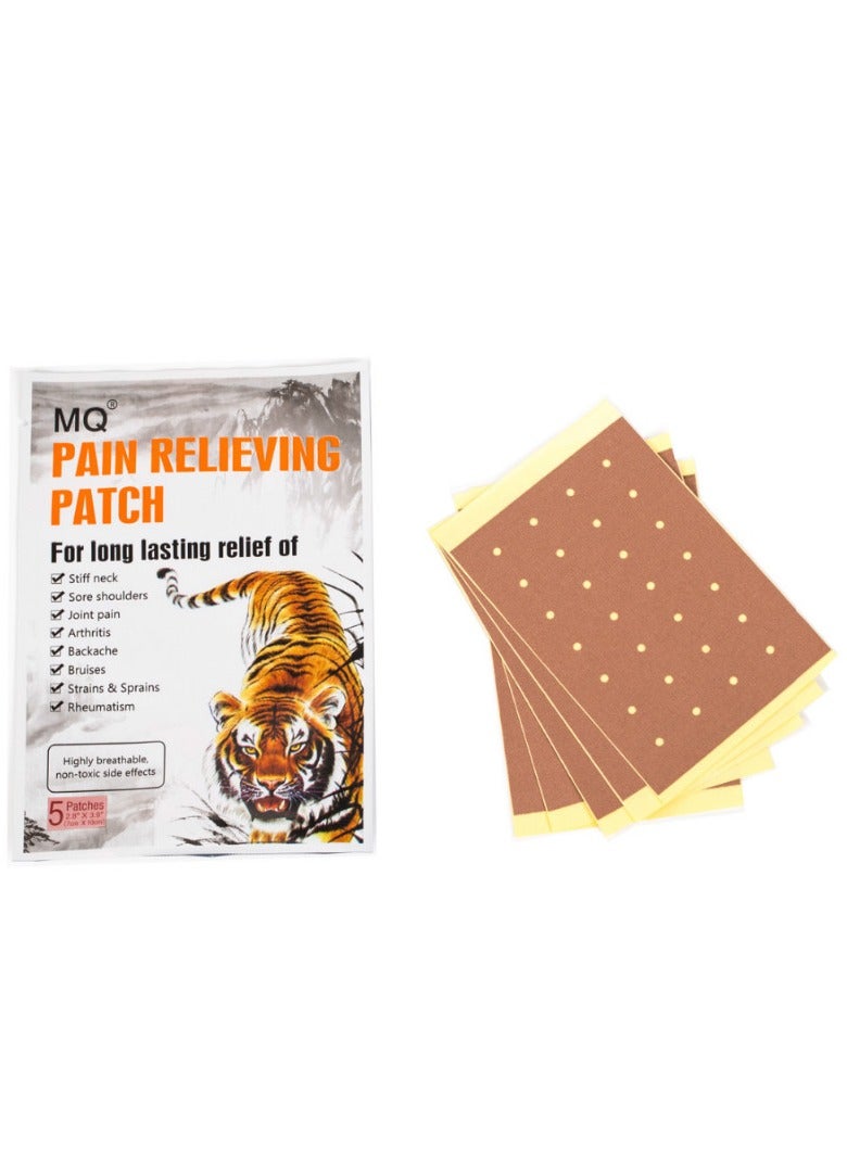 ام كيو ضمادة النمر من إم كيو للكتف والرقبة ومفاصل أسفل الظهر، ١٠ قطع في العلبة - Image 2