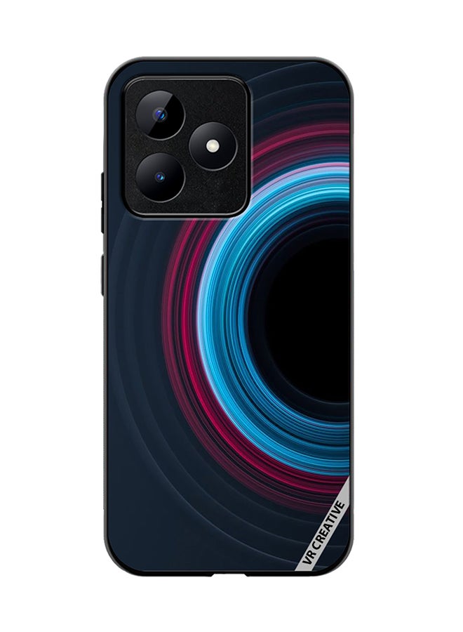 VR CREATIVE Protective Case Cover For Realme C53 Abstract Design Multicolour - Image 1