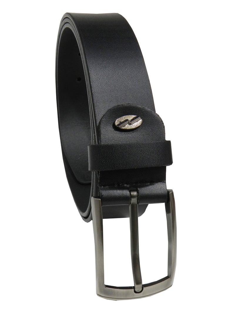 LAVERI LEATHER GENUINE LEATHER FORMAL AND CASUAL BLACK BELT FOR MENS - Image 4