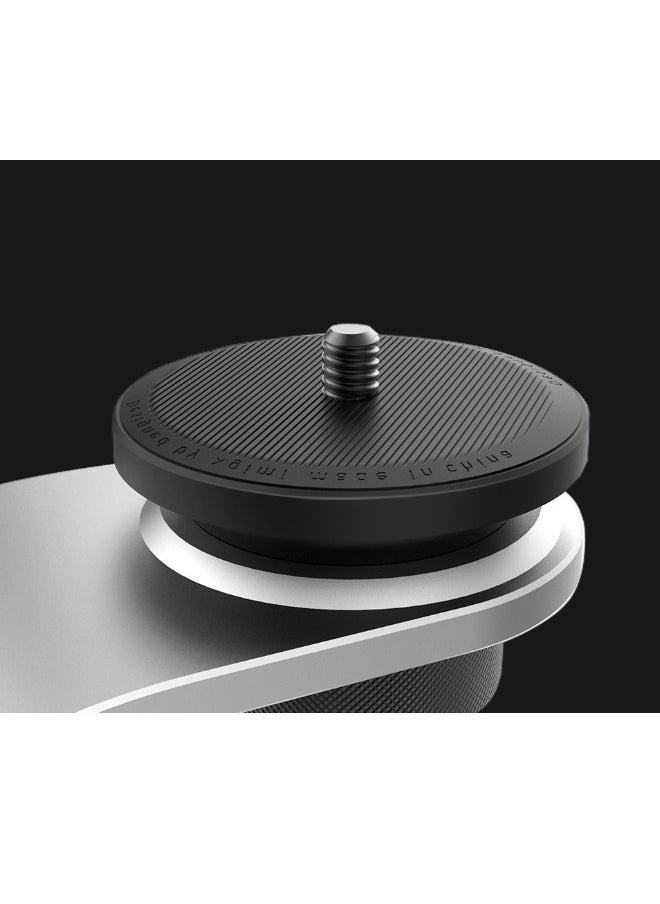 XGIMI - Desktop Stand Pro Universal - Fits Most Projector, Equipped With Standard 1/4-inch Screw For Universal Compatibility, 360° Rotation, Adjustable Height Up To 9.5cm, Strong And Sturdy - Silver - Image 1