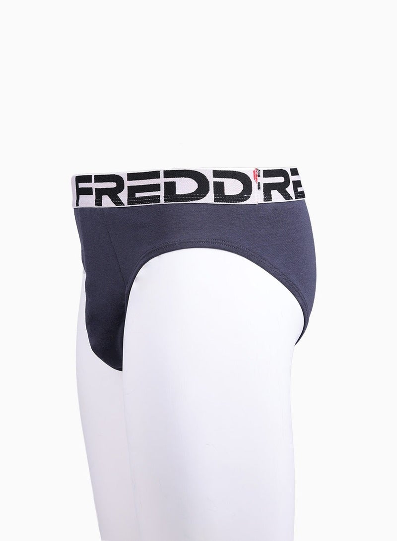 FREDDY Fashion Sports Brief - Navy Blue | Classic Cotton Men's Brief - Image 3