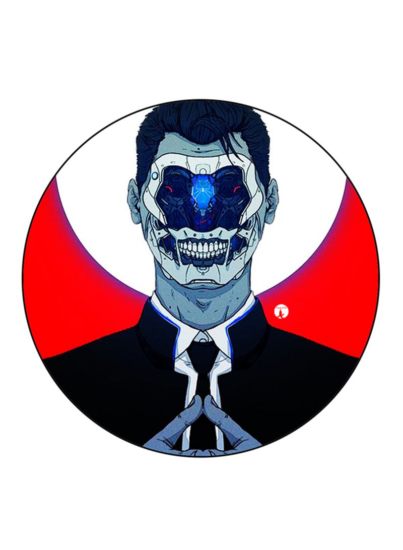 RKN The Video Game Detroit Become Human Printed Round Pin Badge Multicolour - Image 2