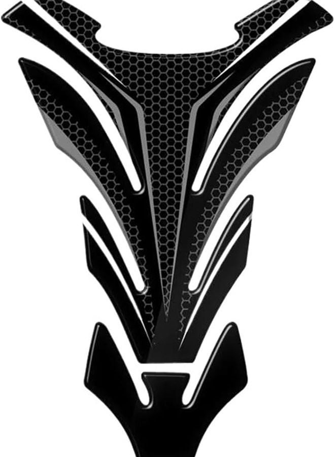ملصق حماية خزان دراجة نينجا كاواساكي النارية، شعار عظم السمك، الحجم 2516 - Image 2
