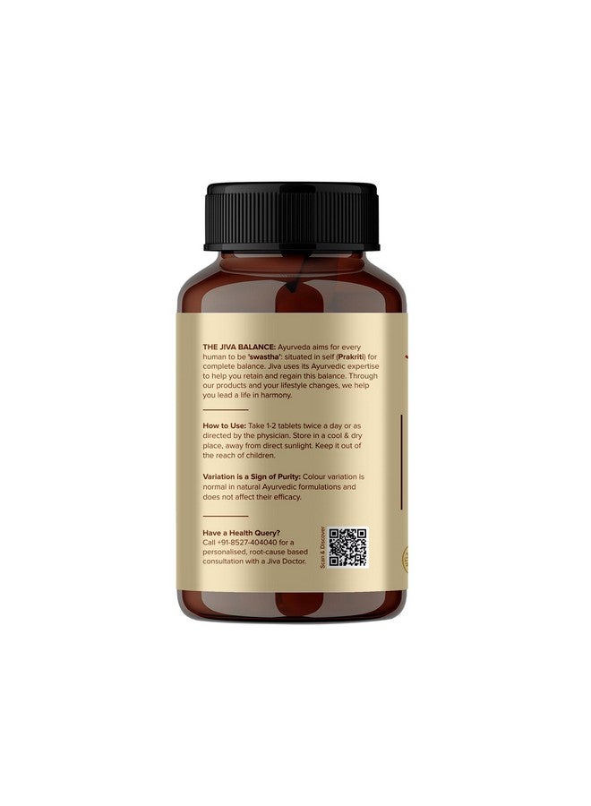 Jiva Amla Tablets 500mg 120 Tablets+Free 60 Triphala Tablets | 100% Ayurvedic Tablets, Rich In Vitamin C | Boosts Immunity & Improves Digestion | Improves Eyesight & Skin Health (Pack Of 4+1) - Image 4