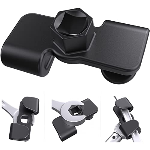 Anblak Wrench Extender for 1/2 Inch Drive Breaker Bars/21 mm Hex Drive, Universal Wrench Extension Tool Adaptor for Cheater Bar, Extend Wrenches Tool to Leverage over Stubborn Nuts，Bolts - Image 1