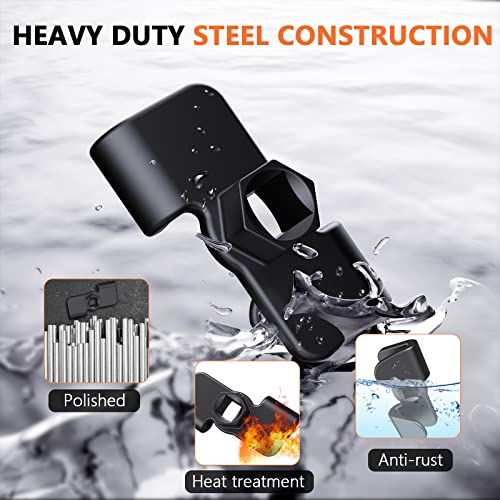 Anblak Wrench Extender for 1/2 Inch Drive Breaker Bars/21 mm Hex Drive, Universal Wrench Extension Tool Adaptor for Cheater Bar, Extend Wrenches Tool to Leverage over Stubborn Nuts，Bolts - Image 3