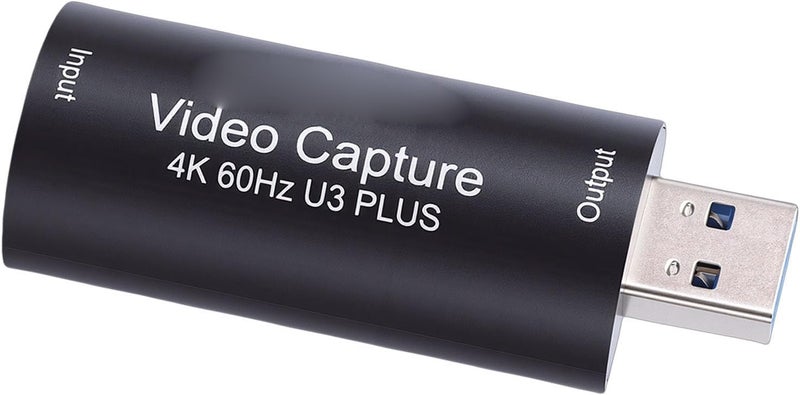 4K 60Hz Video Card, HD Multimedia Interface to USB 3.0 Sound Video Card with Ultra Low Latency, for Streaming Game Recording Live Broadcasting - Image 1