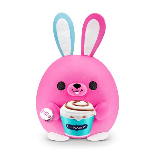 SNACKLES ZURU Snackles Cinnabon Bunny Super Sized 14 inch Plush by ZURU Ultra Soft Plush Collectible Plush with Real Licensed Brands Stuffed Animal - Image 1