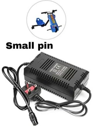Power Charger For Electric Scooter Three Port Inline Female Connector, Charger for Scooter Power Supply Adapter 24V