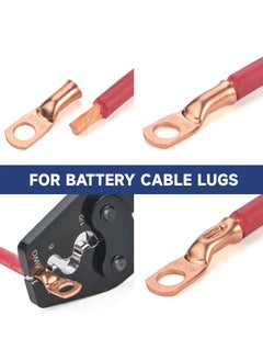 Excefore Battery Cable Crimping Tool for Power 50A & 75A Connectors, Anderson SB50 SB120 SB175 Connectors, AWG 8-1/0 Battery Cable Lugs - Professional Grade Crimper for Secure Power Connections  - Image 5