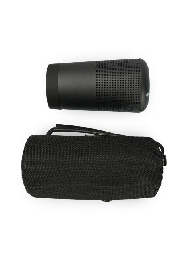 General Suitable for SoundLink Revolve II speaker storage bag speaker audio black mesh bag with shoulder strap  - Image 2