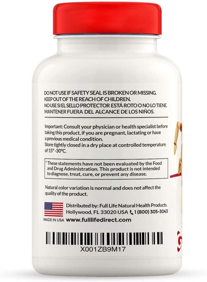 Full Life Reuma-Art X Strength – 400 mg Herbal Supplements - Supports Joint Flexibility – 180 Veggie Capsules - Image 3