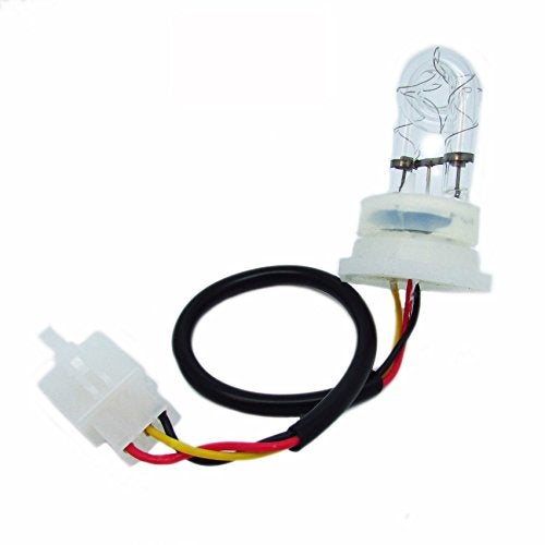 SMALLFATW White Light Hide Away Strobe Bulbs for 80w / 120w / 160w Kits Headlight Replacement Bulbs, 2 PCS - Image 2