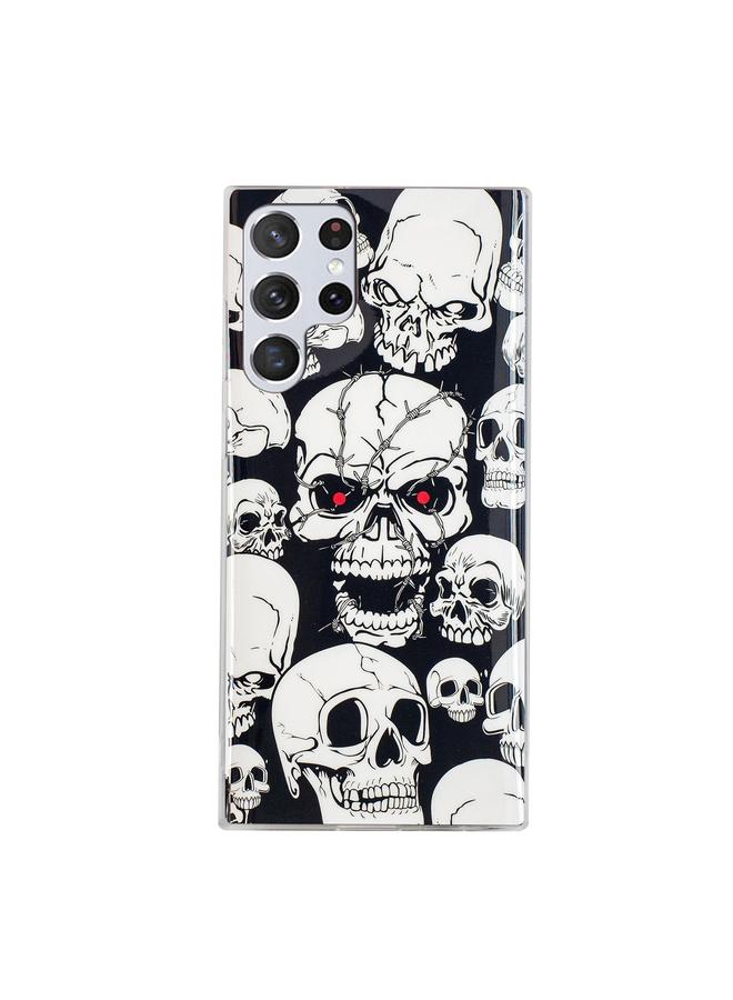 اس-توب جراب لهاتف Samsung Galaxy S22 Ultra 5G جراب هاتف واقي من مادة TPU المضيئة - Image 2