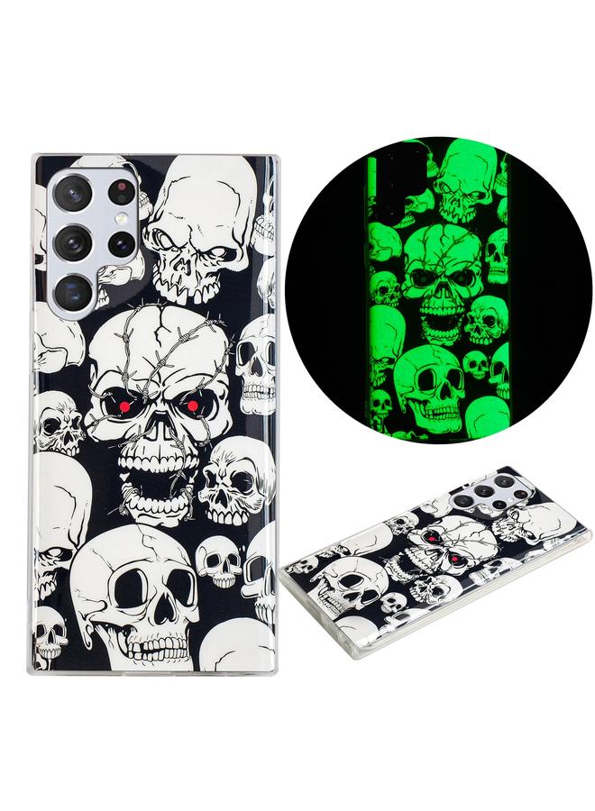 اس-توب جراب لهاتف Samsung Galaxy S22 Ultra 5G جراب هاتف واقي من مادة TPU المضيئة - Image 1