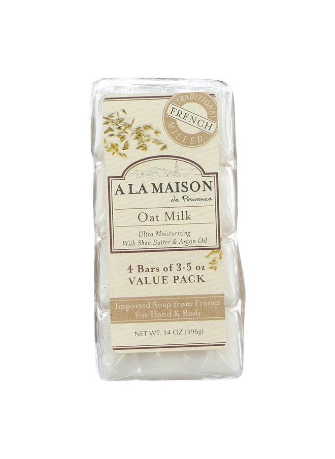 A La Maison - Oat Milk 4 Bars Value Pack Oat Milk 14 Ounce - Image 1