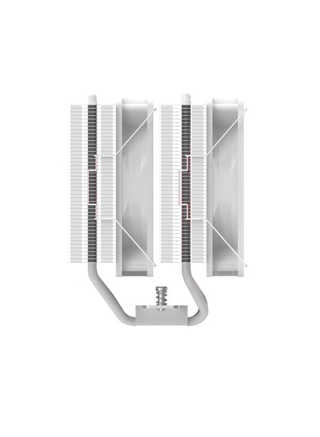 Apexgaming Ad6wg High-performance 6-fin Adjustable Speed White Cooling Fan, New Product - Image 2