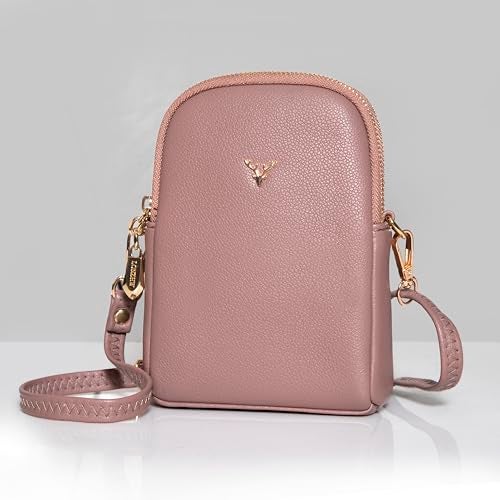 ketmart Small Crossbody Bags for Women Mini Cell Phone Purses with Crossbody Strap Phone Wallet Shoulder Bag Pu leather(Color_Cream) - Image 2